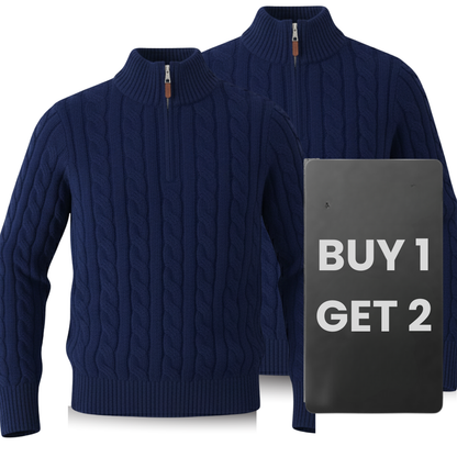 Cashmere Cable Sweater (CLEARANCE) - Buy 1 Get 2